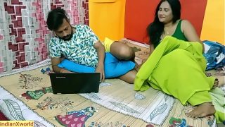 Hot missionary sex with the desi milf bhabhi