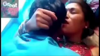 hot nepali girl in red dress having hardcore fuck