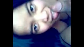 Indian collage girl hard sucking boy friends dick