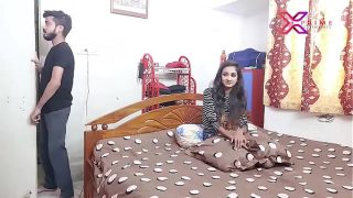 indian hot Girl friend having sex with her new met boy friend at home