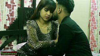 Indian Hot xxx Bhabhi having secret sex with teen office boy Indian real teen sex with clear hindi audio