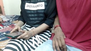 New met young desi couple sex video with Hindi voice