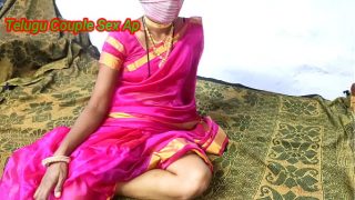 Rule play sex with Telugu wife in pink sari